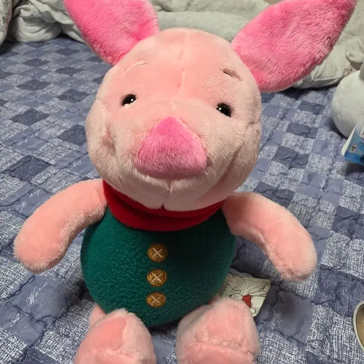 [BUNJANG] Disney Winnie the Pooh Piglet Movie Version Plush / 곰돌이푸 무비버전 피글렛