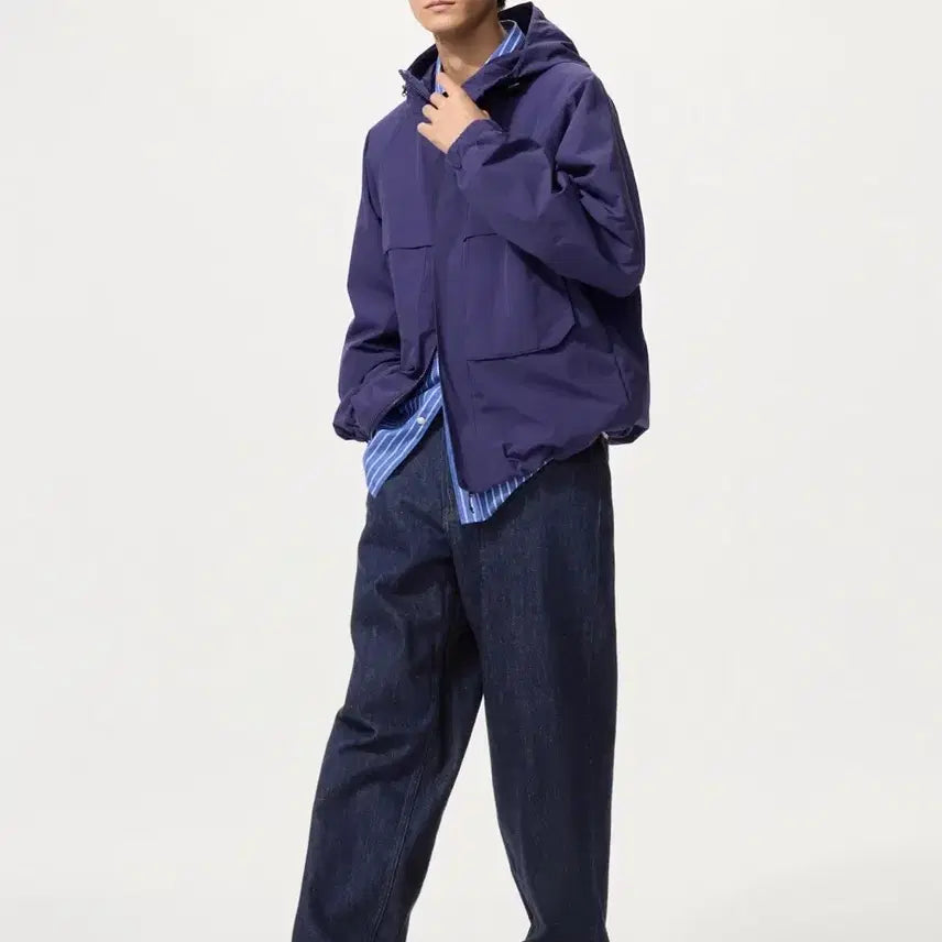 [BUNJANG] Uniqlo Wide Straight Jeans / 유니클로 와이드 스트레이트진