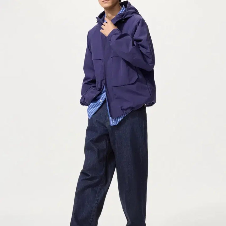 [BUNJANG] Uniqlo Wide Straight Jeans / 유니클로 와이드 스트레이트진