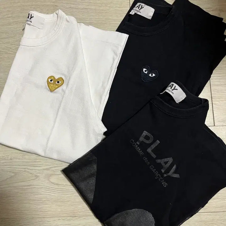 [BUNJANG] Comme des Garçons Short Sleeve T-shirt &amp; Long Sleeve Shirt / 꼼데가르송 반팔티/롱슬리브