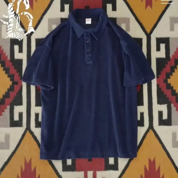 [SOLD OUT] [ L ] 블랙아웃 서퍼 타월 셔츠