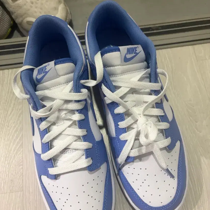 [BUNJANG] Nike Dunk Low Retro University Blue Sneakers / 나이키 덩크 로우 레트로 유니버시티 블루 275