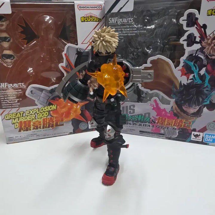 [SOLD OUT] 바쿠고 카츠키 SHF S.H.F 본품 + PLUS ULTRA 옵션 파츠
