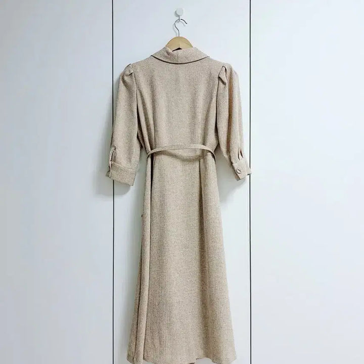 [BUNJANG] Avely Tweed Dress / 에이블리 하객룩 숄카라 트위드 원피스 S