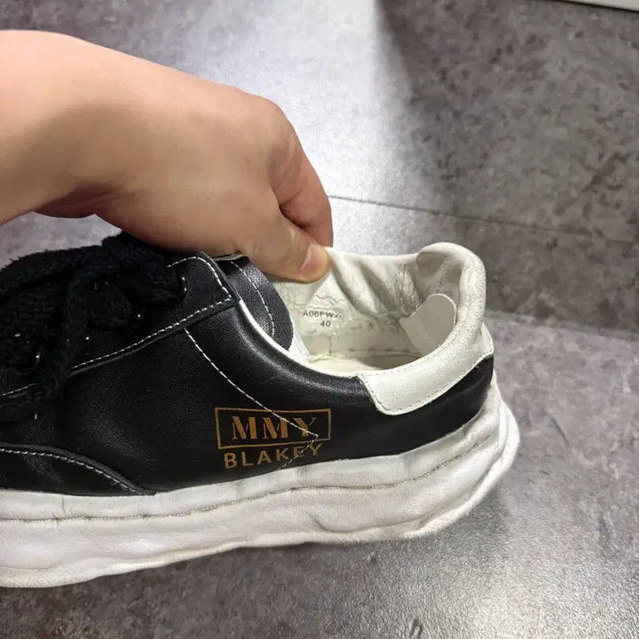 [BUNJANG] Mihara Yasuhiro Blakey 40 Sneakers / 미하라야스히로 블레이키 40 풀박스 크림