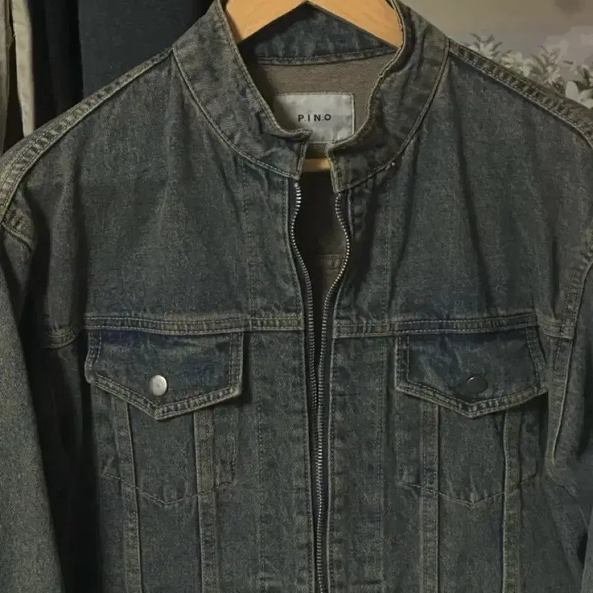 [SOLD OUT] 반택포 새상품)정가9 휴즈네스트 빈티지블루 청자켓 사이즈미스