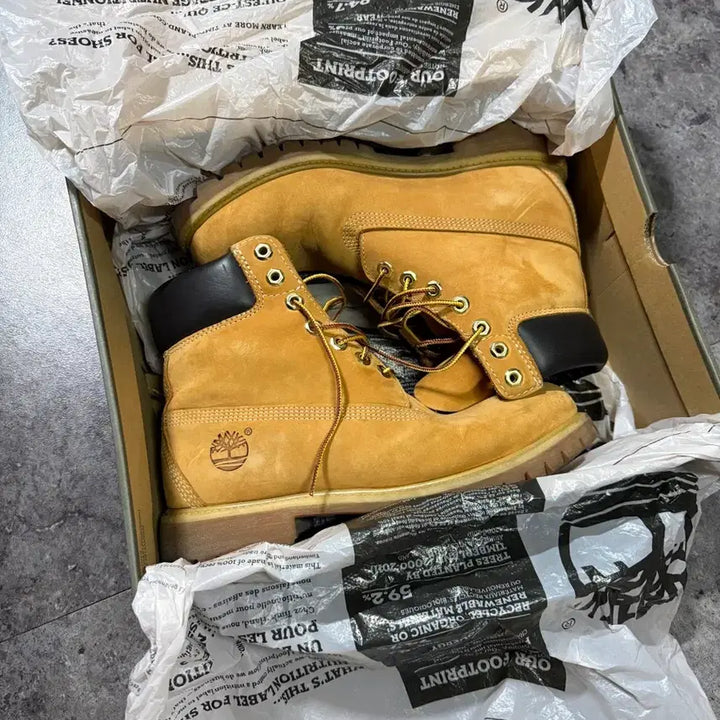 [BUNJANG] Timberland 6-inch Premium Boots / 팀버랜드 6인치 프리미엄 260 풀박스