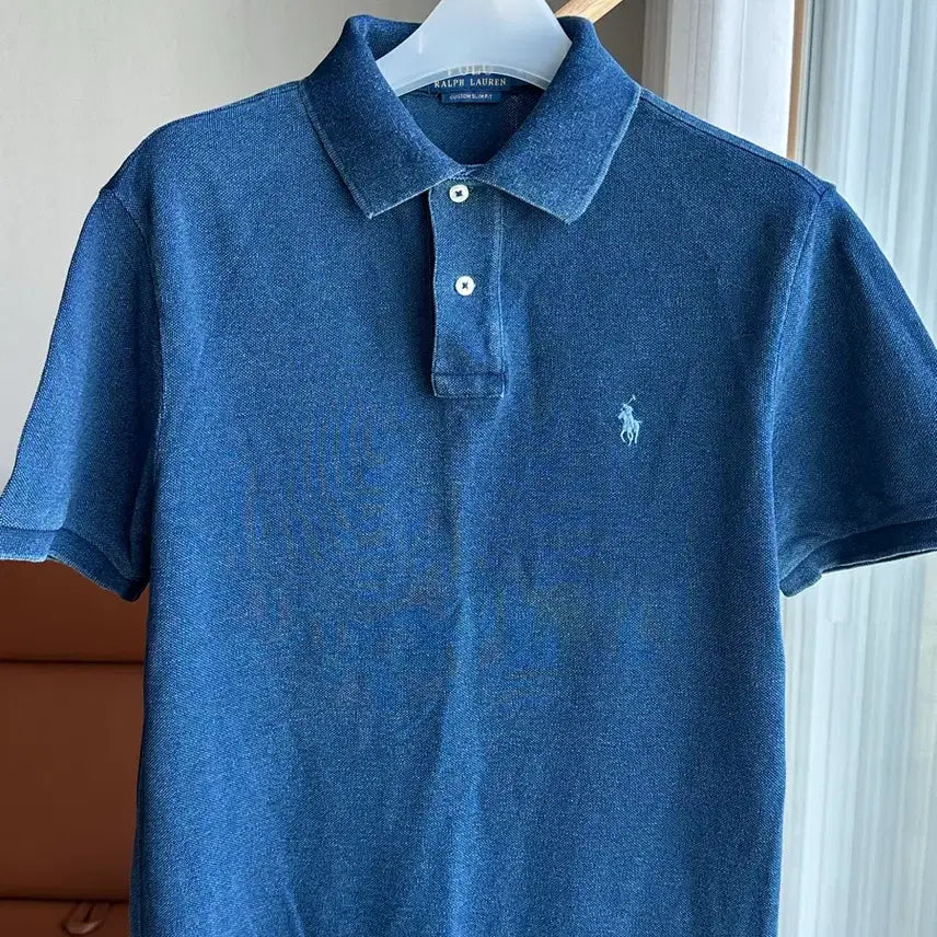 [BUNJANG] Polo Washed Collar T-shirt / 폴로 워싱 카라티셔츠 반팔티