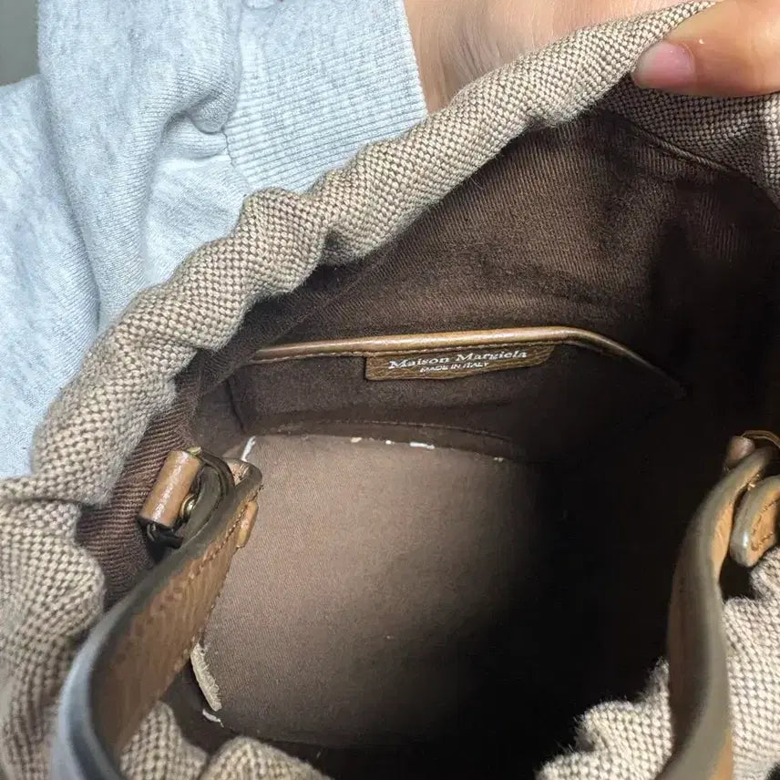 [BUNJANG] Maison Margiela 5AC Bucket Bag Brown Chain / (가격내림X)마르지엘라 5AC 버킷백 브라운 체인