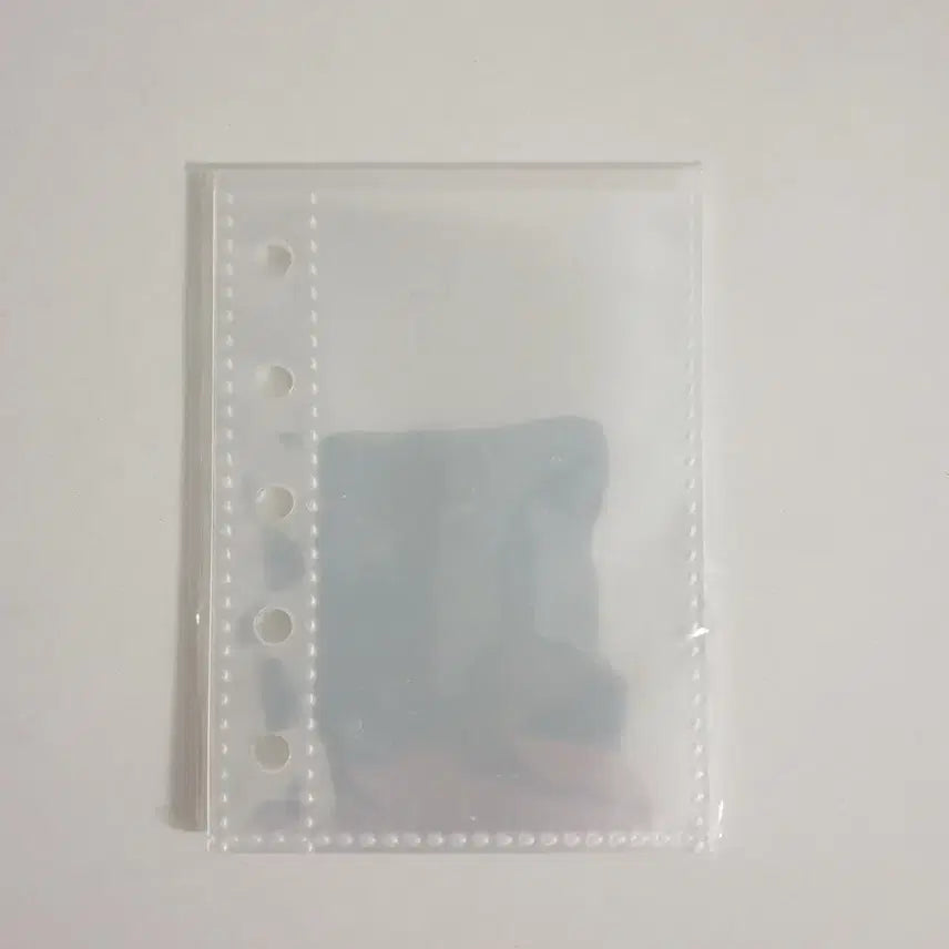 [BUNJANG] A8 Transparent Binder Pocket for Photocard Storage / A8 m5 투명 속지 바인더 포카 보관 스티커 다이어리 5공 포켓