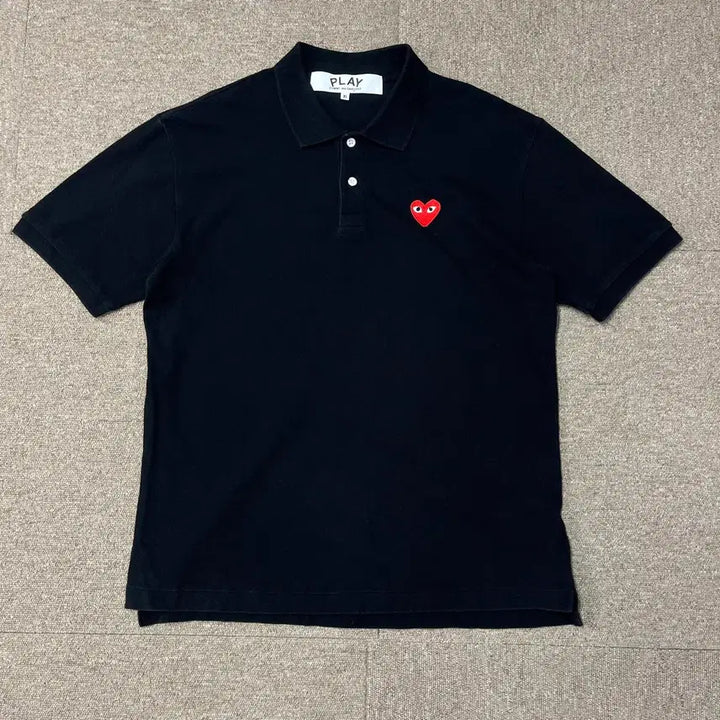 [BUNJANG] Comme des Garçons Short Sleeve Polo Shirt XL / [XL] 매장판 꼼데가르송 반팔 카라티