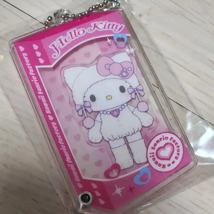 [BUNJANG] Harajuku Limited Kitty Acrylic Keyring / 일본한정 하라주쿠 키티 아크릴 키링