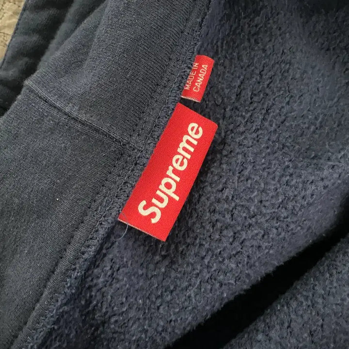 [BUNJANG] Supreme Appliqué Zip-Up Hoodie (S) / SUPREME 아플리케 집업 후드 S