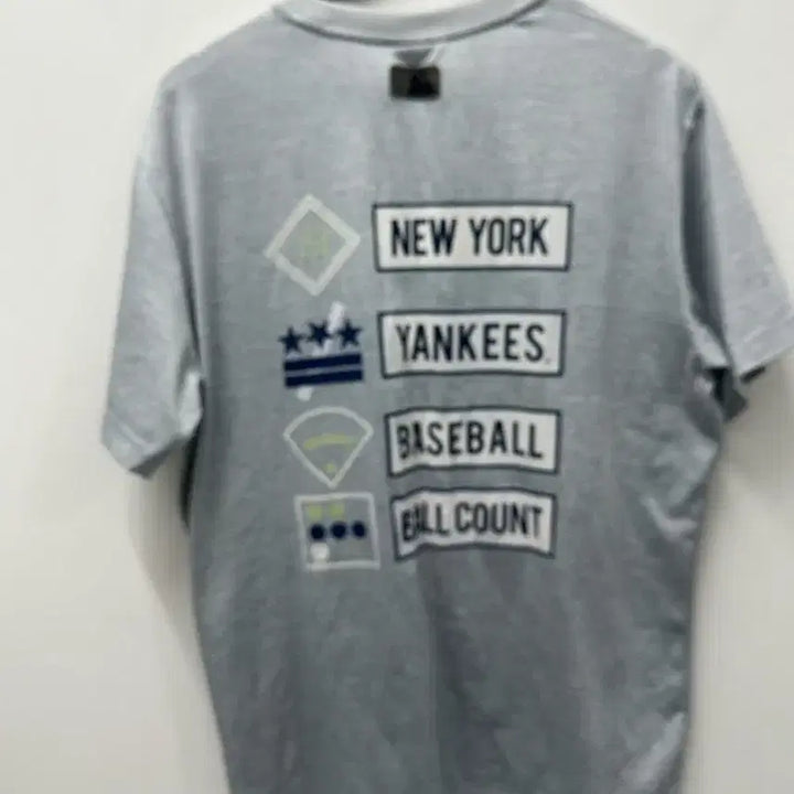 [SOLD OUT] [만원 아라비아빈티지] MLB 뉴욕 양키스 회색 반팔 티셔츠 105