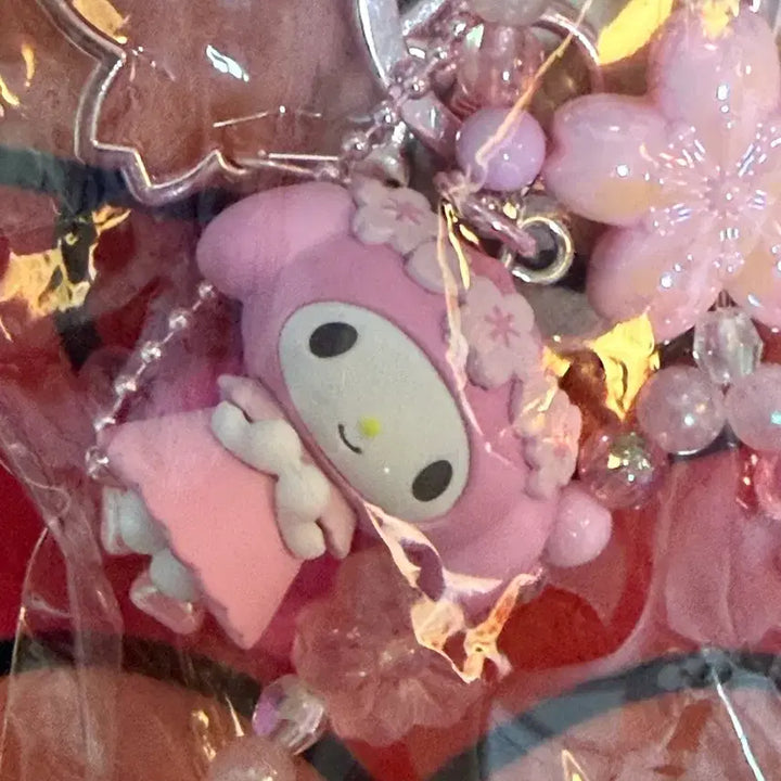[BUNJANG] Sanrio My Melody Sakura Series Figure Keyring / (정품) 산리오 사쿠라 시리즈 마이멜로디 피규어 키링