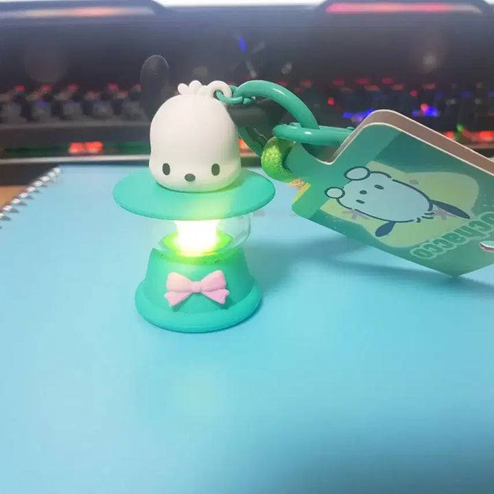 [BUNJANG] Sanrio Pochacco Candy Lamp Keyring / 산리오 포챠코 캔디 램프 키링