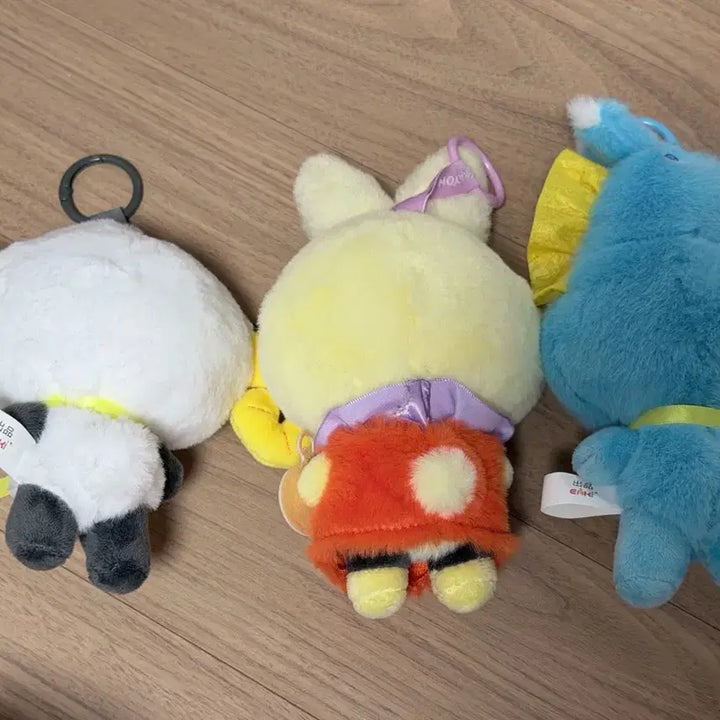 [BUNJANG] Crayon Shin-chan Cosplay Keychain 3-Piece Set / [새상품]코스프레 짱구 키링 3종 세트
