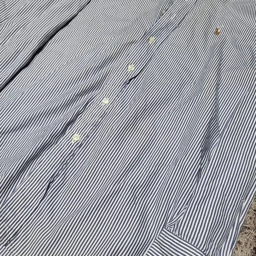 [BUNJANG] Ralph Lauren Custom Fit Stripe Shirt / 랄프로렌 컬러포니 커스텀핏 스트라이프 셔츠 105