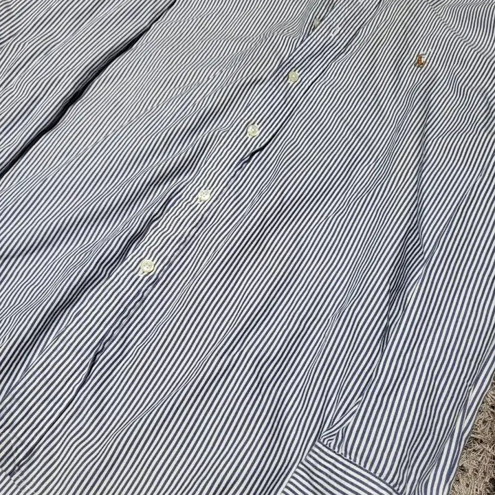[BUNJANG] Ralph Lauren Custom Fit Stripe Shirt / 랄프로렌 컬러포니 커스텀핏 스트라이프 셔츠 105