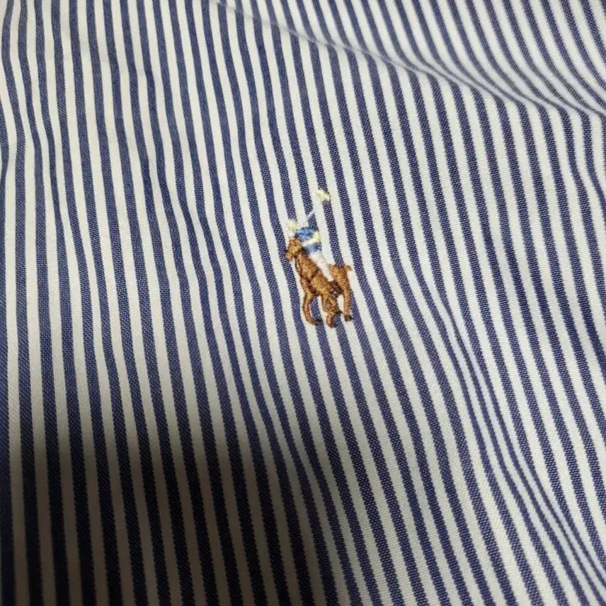 [BUNJANG] Ralph Lauren Custom Fit Stripe Shirt / 랄프로렌 컬러포니 커스텀핏 스트라이프 셔츠 105