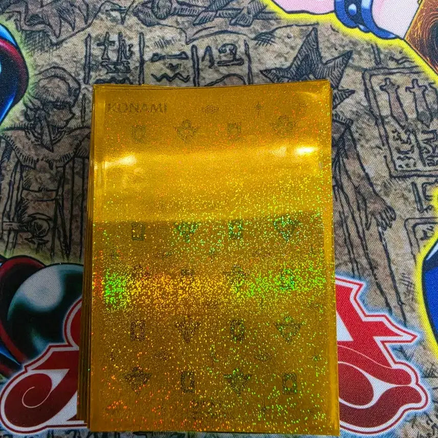 [BUNJANG] Yu-Gi-Oh! Gold Protective Sleeves (140 Count) / 유희왕 골드 프텍 140매
