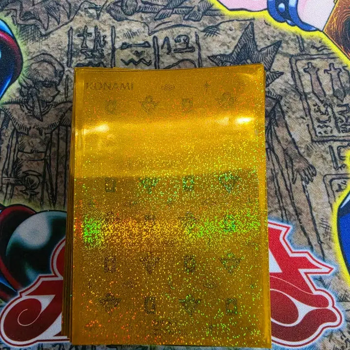 [BUNJANG] Yu-Gi-Oh! Gold Protective Sleeves (140 Count) / 유희왕 골드 프텍 140매