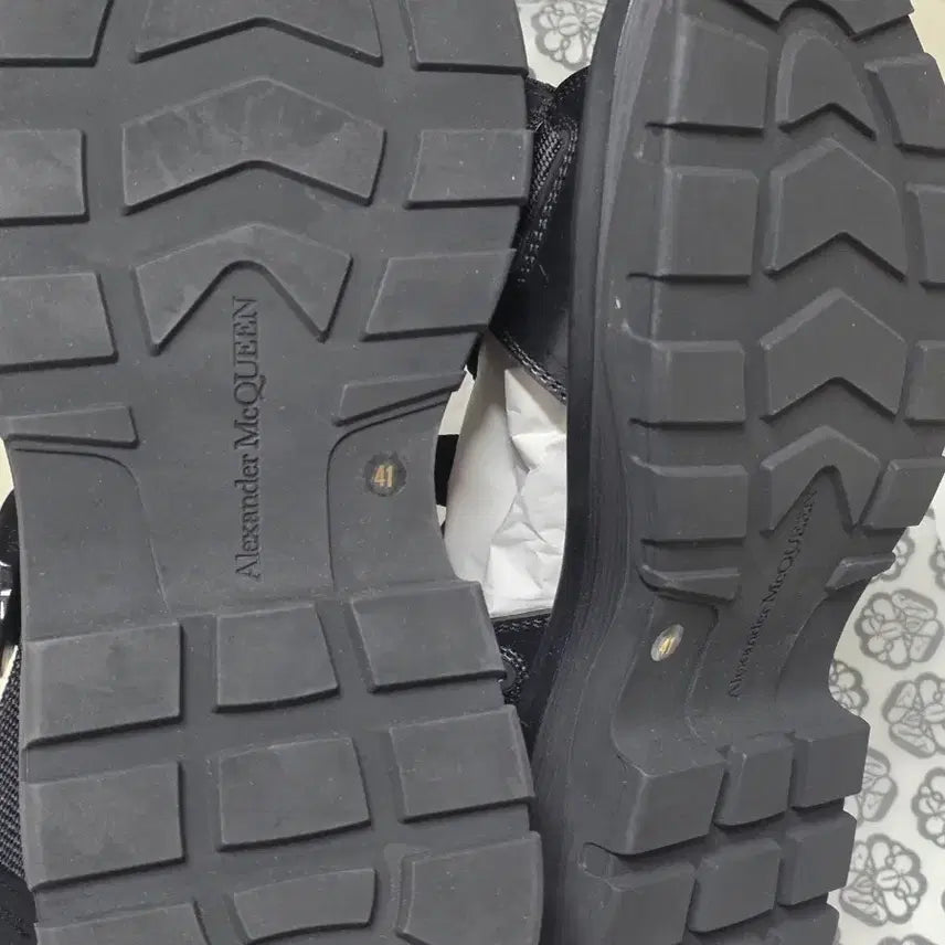 [BUNJANG] Alexander McQueen 667815W4R51 Black Sandals / (풀박스) 알렉산더 맥퀸 정품 667815W4R51 블랙 샌들 새상품