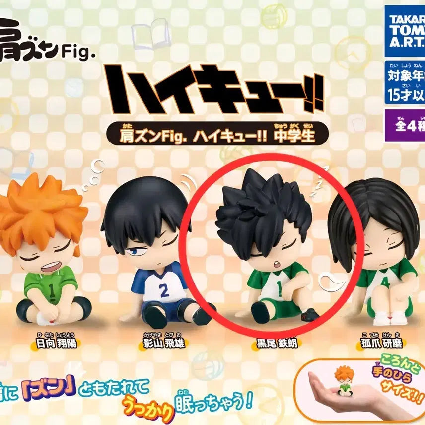 [BUNJANG] Haikyuu!! Kuroo Tetsuro Shoulder Bump Gacha / 하이큐!! 중학생 어깨쿵 가챠 쿠로오 테츠로