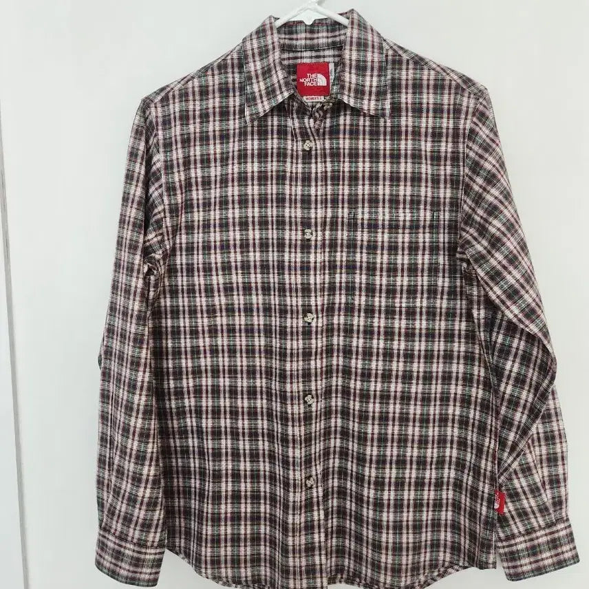 [BUNJANG] The North Face Checkered Shirt / 일본 노스페이스 체크 셔츠 L