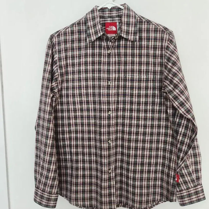 [BUNJANG] The North Face Checkered Shirt / 일본 노스페이스 체크 셔츠 L