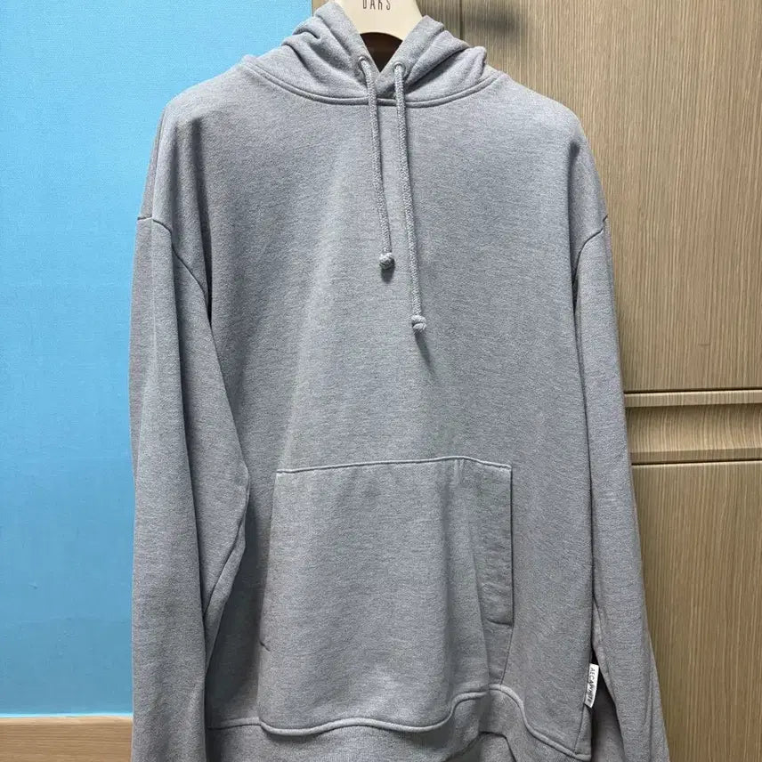 [BUNJANG] AECA White Hooded Sweatshirt (L) / AECA White 회색 후드티 (L)