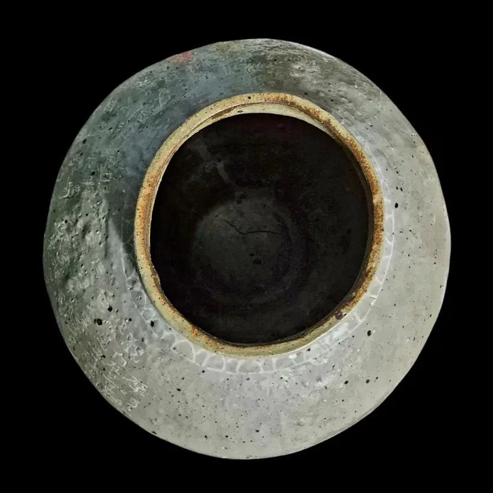 [BUNJANG] Buncheong Moon Jar / 분청 반야심경 달항아리호