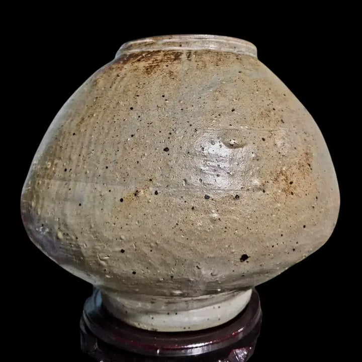 [BUNJANG] Buncheong Moon Jar / 분청 반야심경 달항아리호