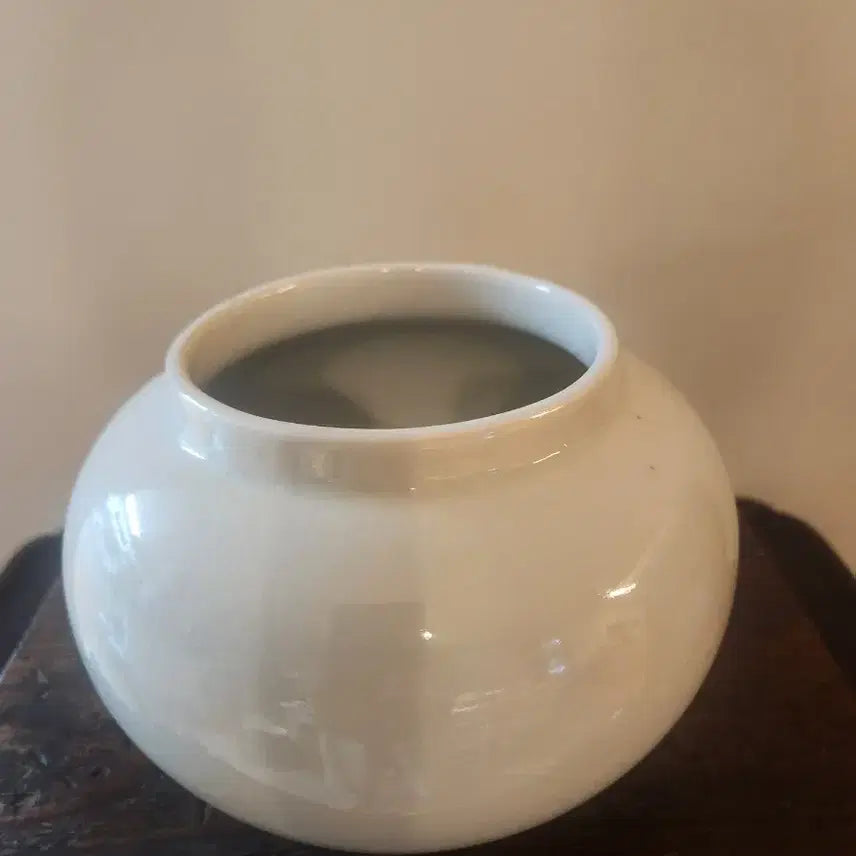 [BUNJANG] Hobong Jang Songmo Blue and White Porcelain Small Tea Pot / 무형문화재 호봉 장송모 작 청화백자 초화문 소호,차호