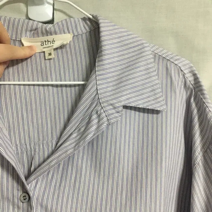 [BUNJANG] Athe Vanessa Bruno Striped Blouse (Size 55) / 아떼바네사브루노 23 블라우스 셔츠 (55)