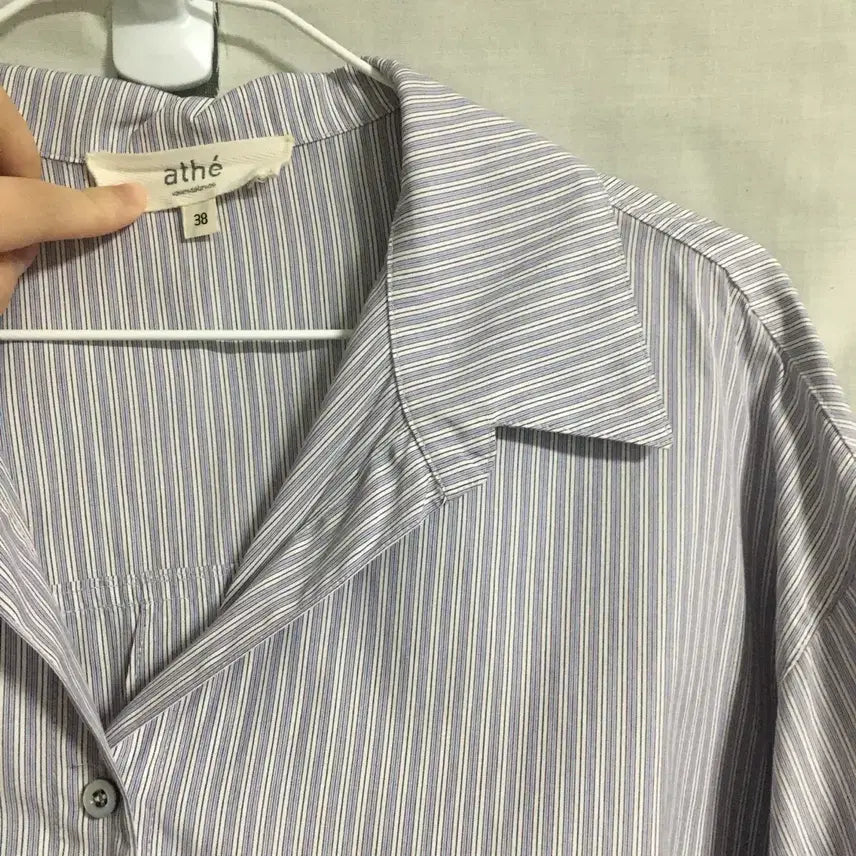 [BUNJANG] Athe Vanessa Bruno Striped Blouse (Size 55) / 아떼바네사브루노 23 블라우스 셔츠 (55)