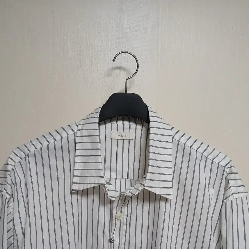 [BUNJANG] ark.b Striped Shirt L / 무신사 ark.b 스트라이프 셔츠 L 새상품