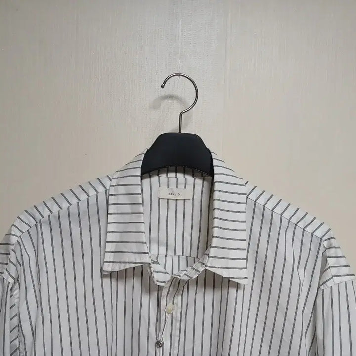 [BUNJANG] ark.b Striped Shirt L / 무신사 ark.b 스트라이프 셔츠 L 새상품
