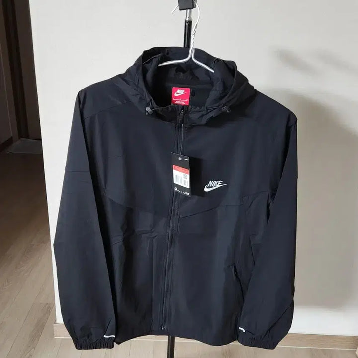 [BUNJANG] Nike Functional Windbreaker L / 나이키  스판 바람막이 L(100) 네이비. 블랙