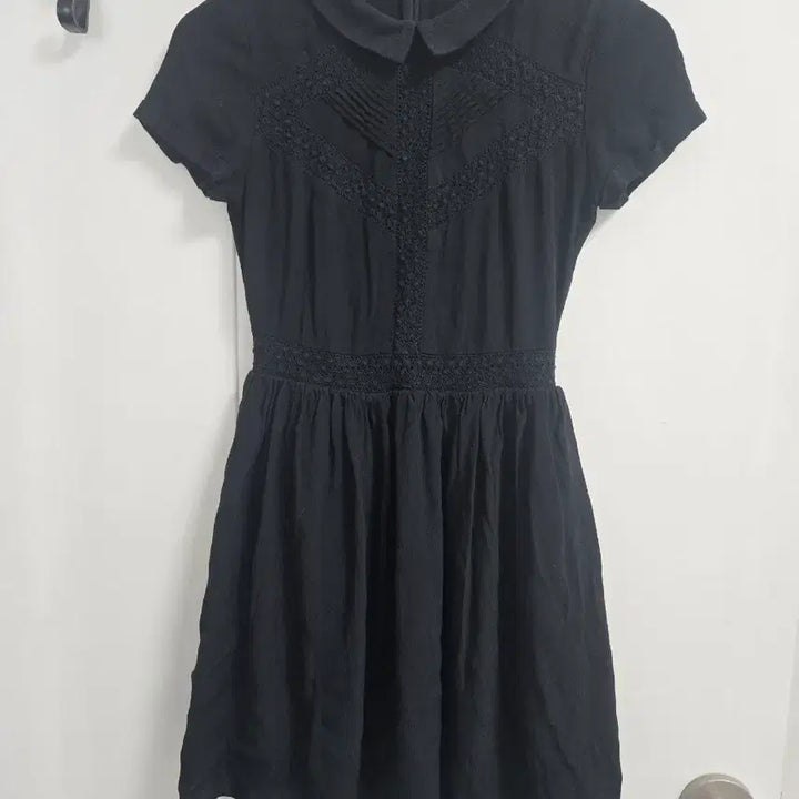 [BUNJANG] Maje Black Mini Dress / 마쥬 미니 원피스