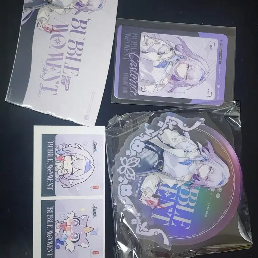[SOLD OUT] 붕괴 스타레일 공차 카스토리스 코스터 포카 일괄