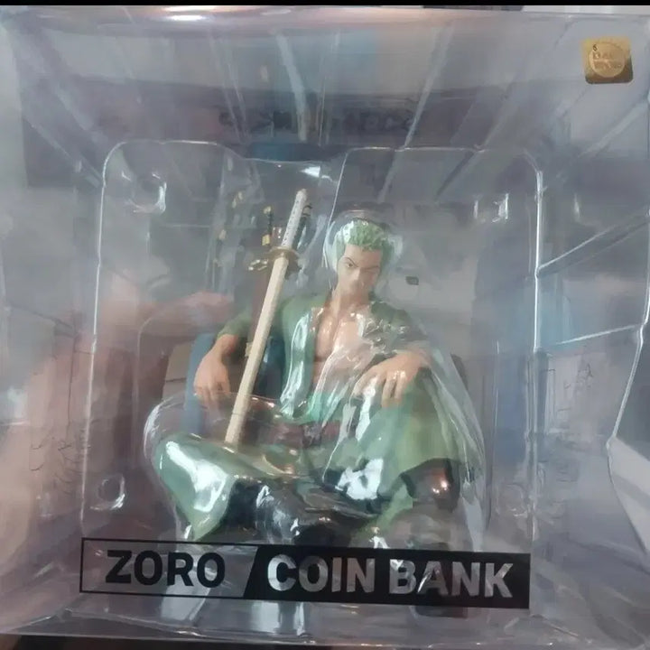[BUNJANG] One Piece Zoro Figure Coin Bank / 원피스 조로 피규어 저금통