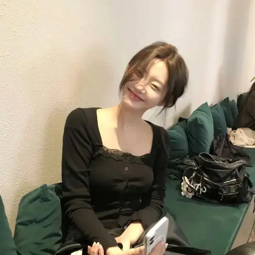 [BUNJANG] Zaenio Belle Lace Cardigan / 제니오 zaenio 벨 레이스 가디건
