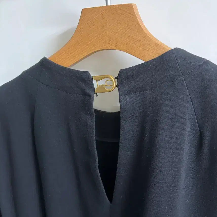[BUNJANG] SYSTEM Black Long Dress / 시스템 블랙 롱원피스