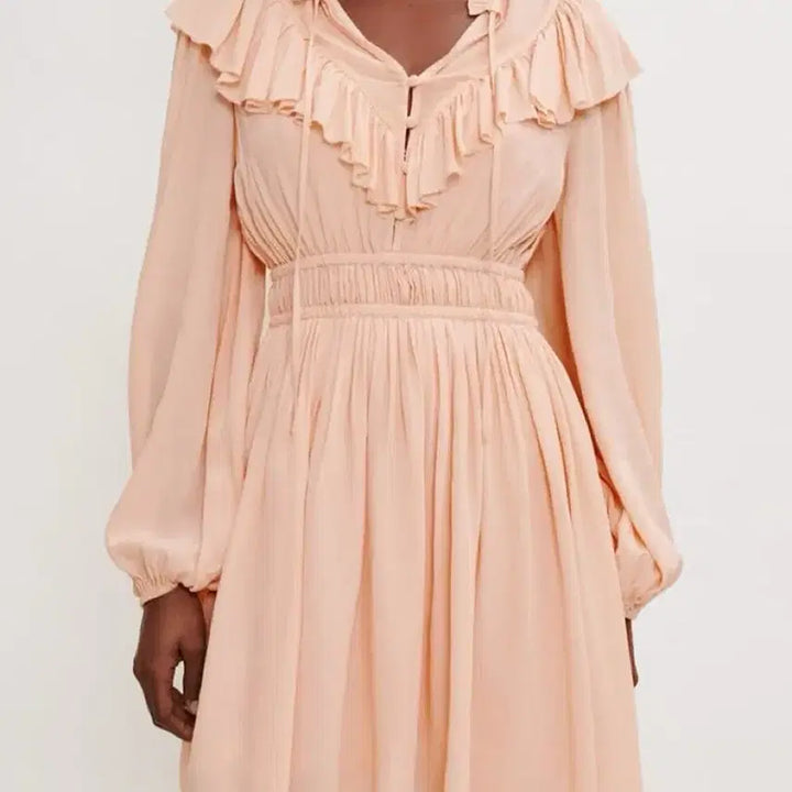 [BUNJANG] MAJE Ruffle Dress 36 / MAJE 마쥬 러플 드레스 원피스 36