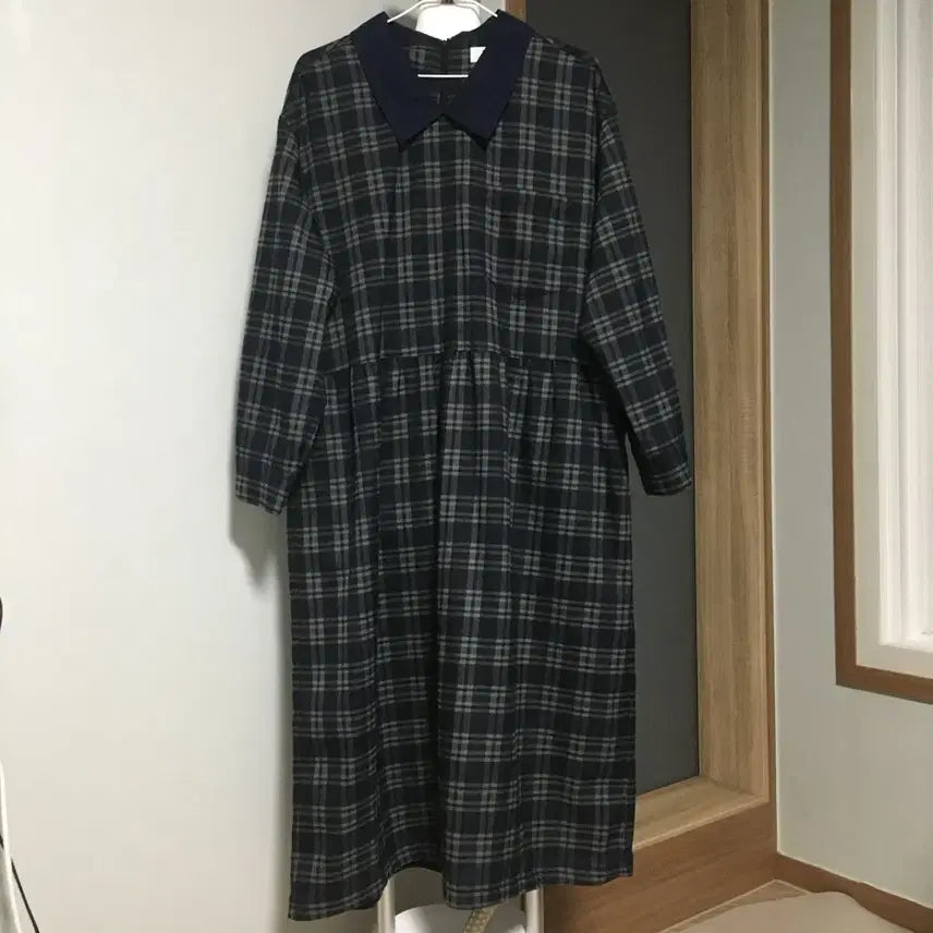 [BUNJANG] Studio Tomboy 22 Collar Dress / 스튜디오톰보이 22 롱 카라 원피스 F