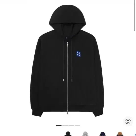 [BUNJANG] ADER ERROR TRS/BL Hooded Zip-Up Black XL / 아더에러 TRS/BL 후드 집업 블랙 XL
