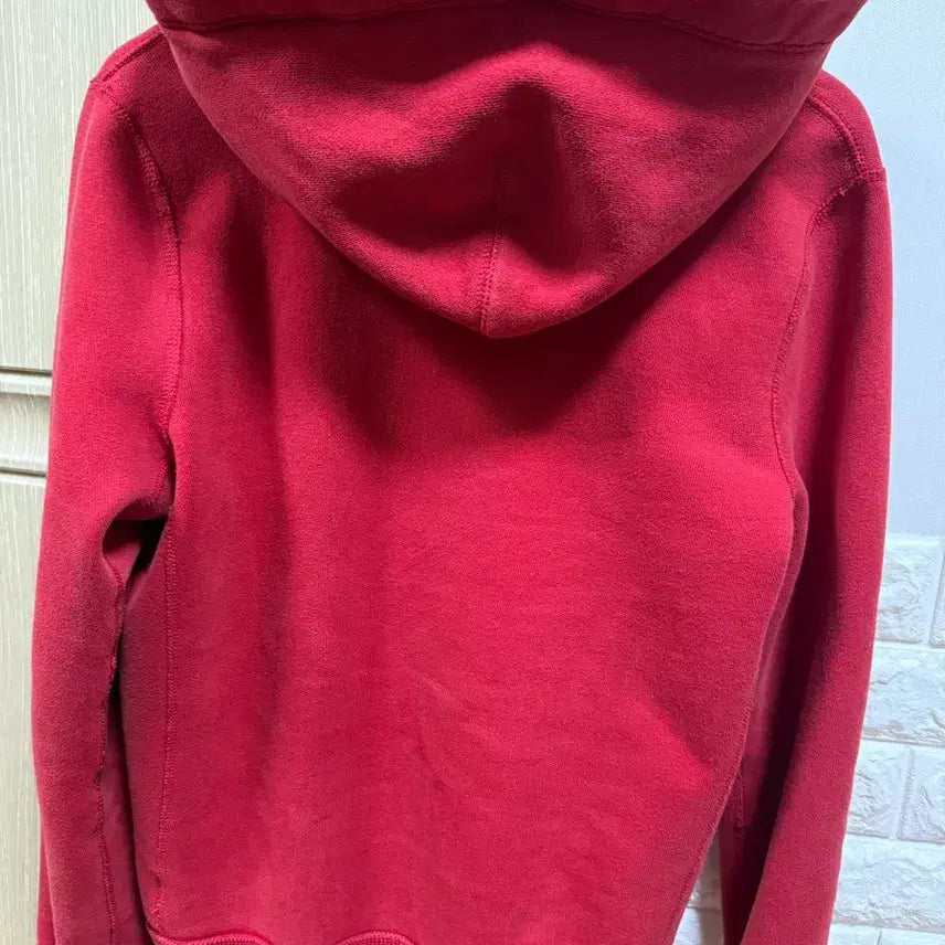 [BUNJANG] Abercrombie &amp; Fitch Vintage Red Hoodie / 빈티지 아베크롬비 레드 후드집업 빨강