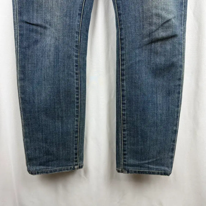 [BUNJANG] Flex Slim Fit Light Blue Denim Pants (Size 32) / (32) 플렉 슬림핏 연청 데님 팬츠