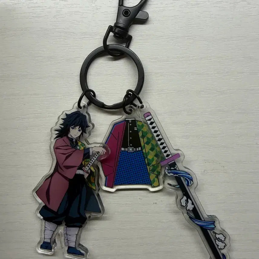 [BUNJANG] Demon Slayer Tomioka Giyu Acrylic Keyring / 귀멸의 칼날 토미오카 기유 아크릴 키링